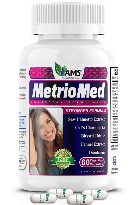 AMS MetrioMed Fertility Support for Women 60 Capsules